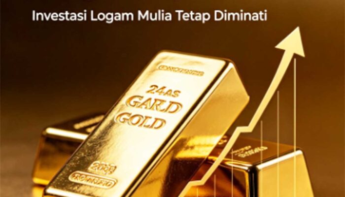 Ilustrasi harga emas hari ini mengalami kenaikan, kisaran Rp1,3 juta per gram, Rabu 26 Agustus 2026